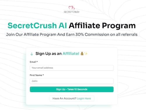 Affiliate Program Dashboard